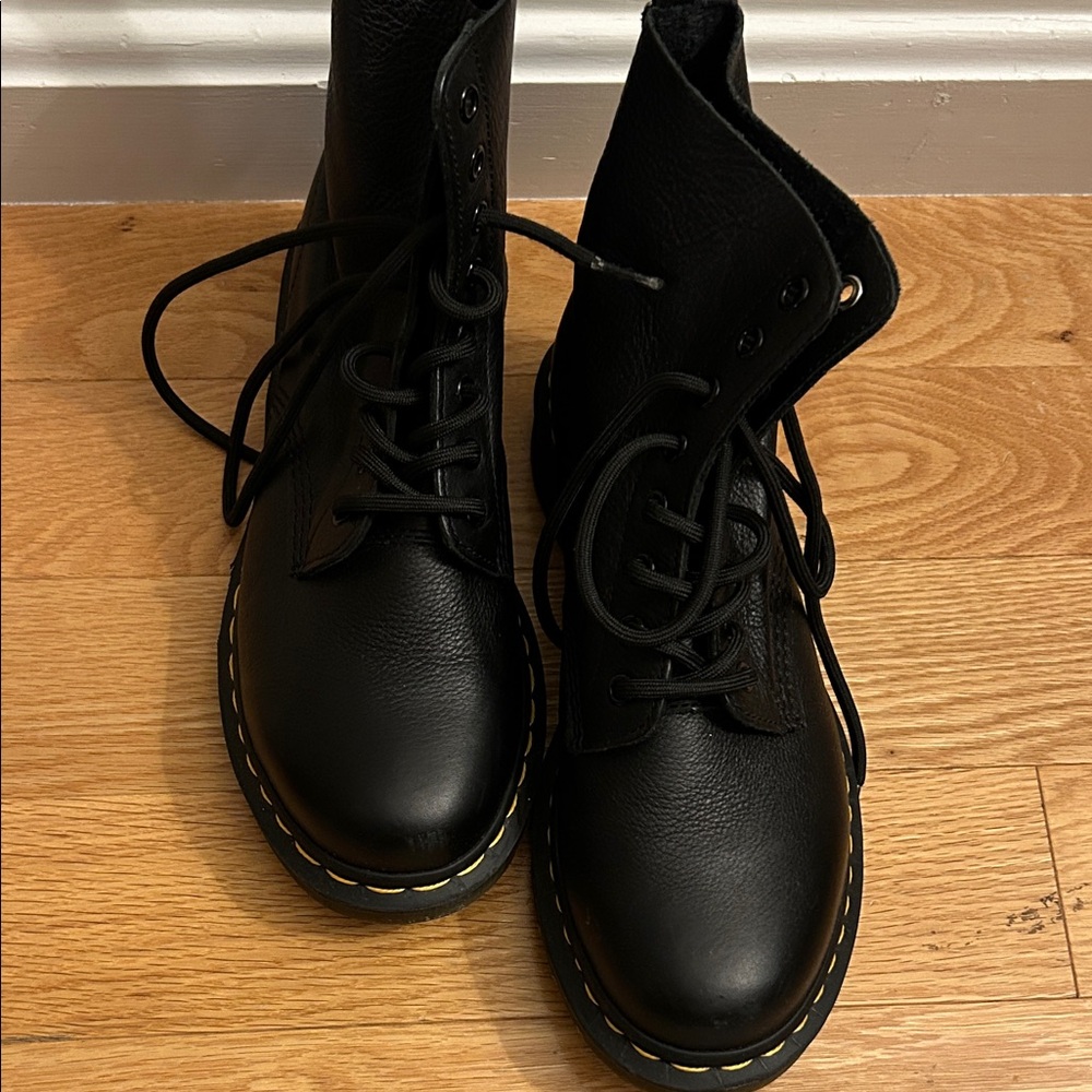Dr. Martens Black Combat Boots